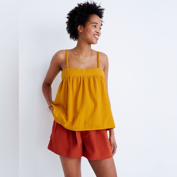 Stitched Swing Tank Top in Textured Stripe - Picture 1 of 4